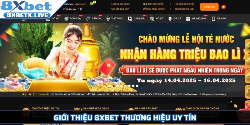 Giới thiệu 8Xbet thương hiệu uy tín