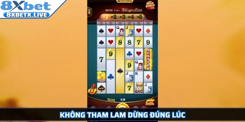 Không tham lam dừng đúng lúc