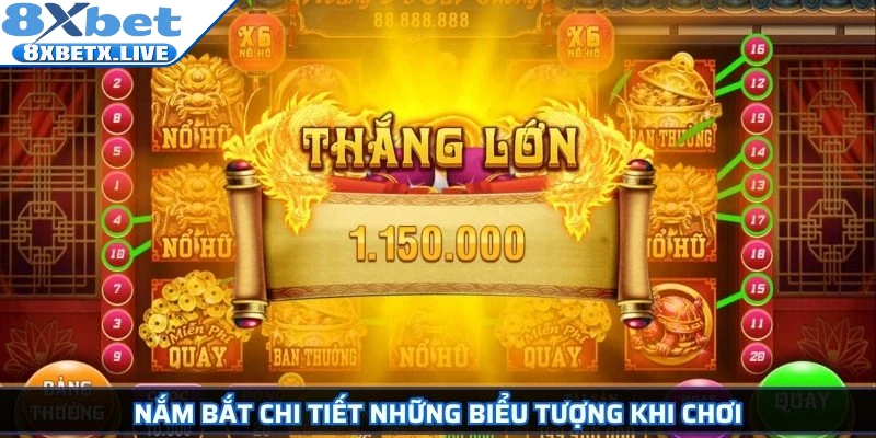 Nắm bắt chi tiết những biểu tượng khi chơi