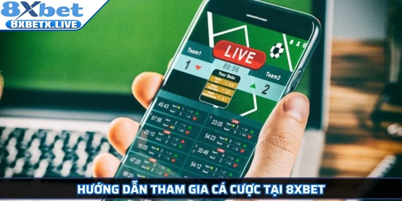 Hướng dẫn tham gia cá cược tại 8Xbet