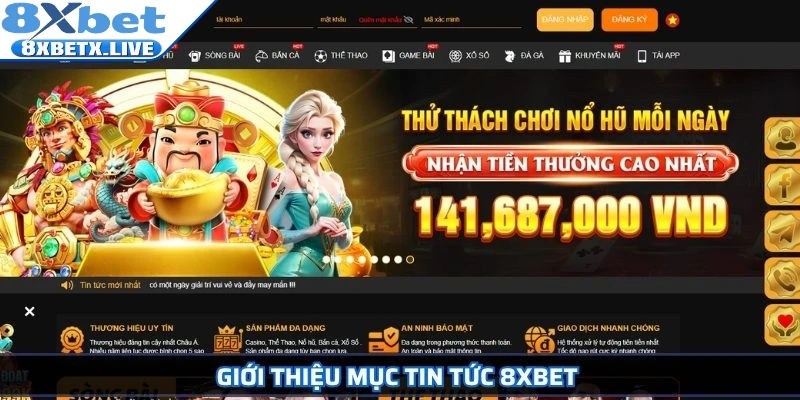 Giới thiệu mục tin tức 8Xbet